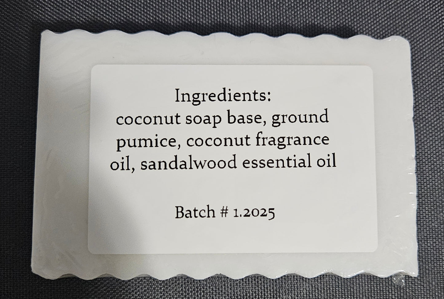 Coconut Soap Bar