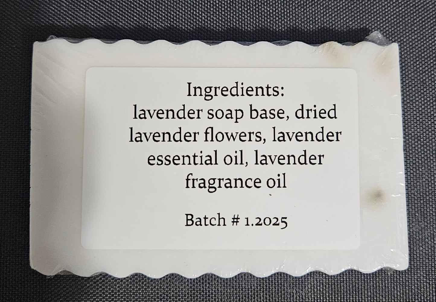 Lavender Soap Bar